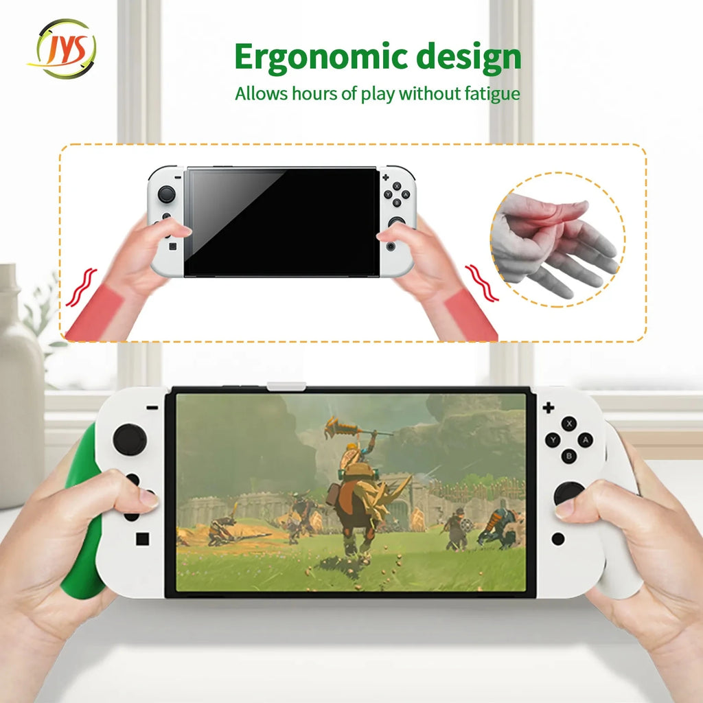 CowLost | jys-switch-oled-tears-of-the-kingdom-of-zelda-pluggable-base-grip |3
