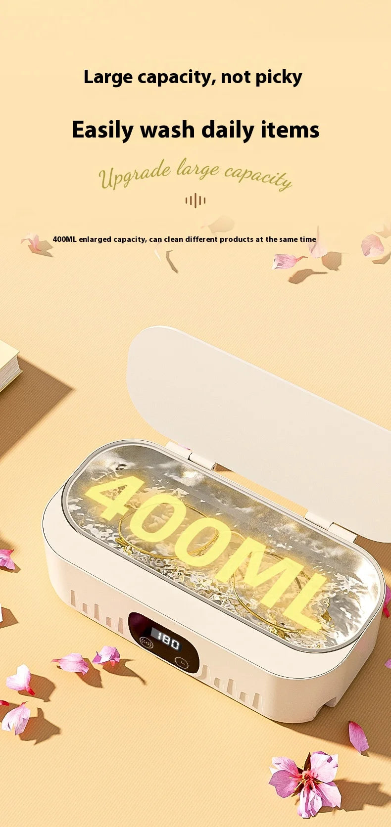 CowLost | product_id-homefish-mini-ultrasonic-cleaner-18w-for-glasses-jewelry-tableware-deep-cleaning |14