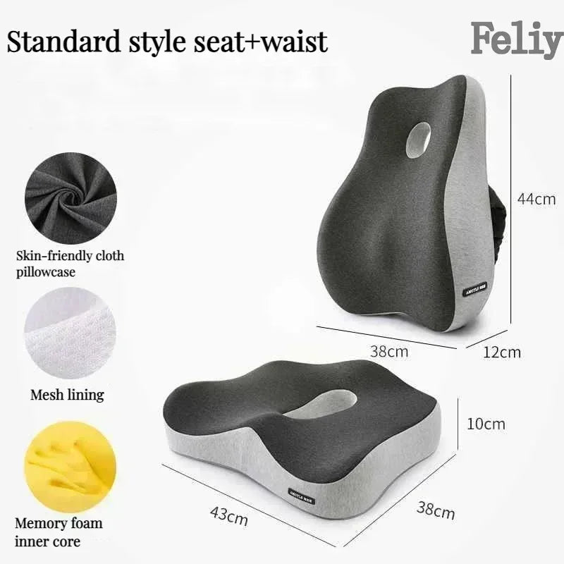 CowLost | memory-foam-office-chair-cushion-car-seat-support |27
