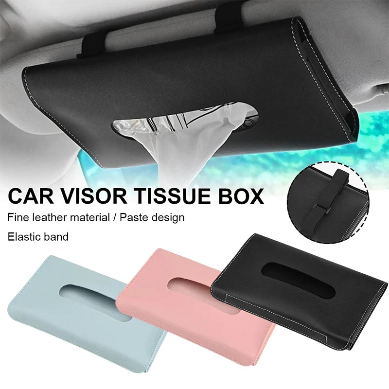 CowLost | product_id-universal-car-tissue-and-mask-holder-for-sun-visor-elegant-convenient |1