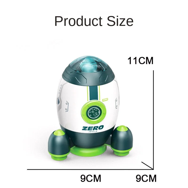 Children's Space Puzzle Toy Car Astronaut Rocket Model Gift for Boys