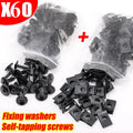 CowLost | product_id-60-40-20pcs-car-motorcycle-metal-u-type-screw-tapping-clips-with-anti-rust-buckles |13