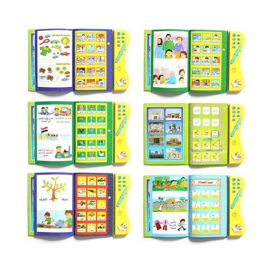 Muslim Children Arabic Educational Sound E-Book with 180 Activated Points