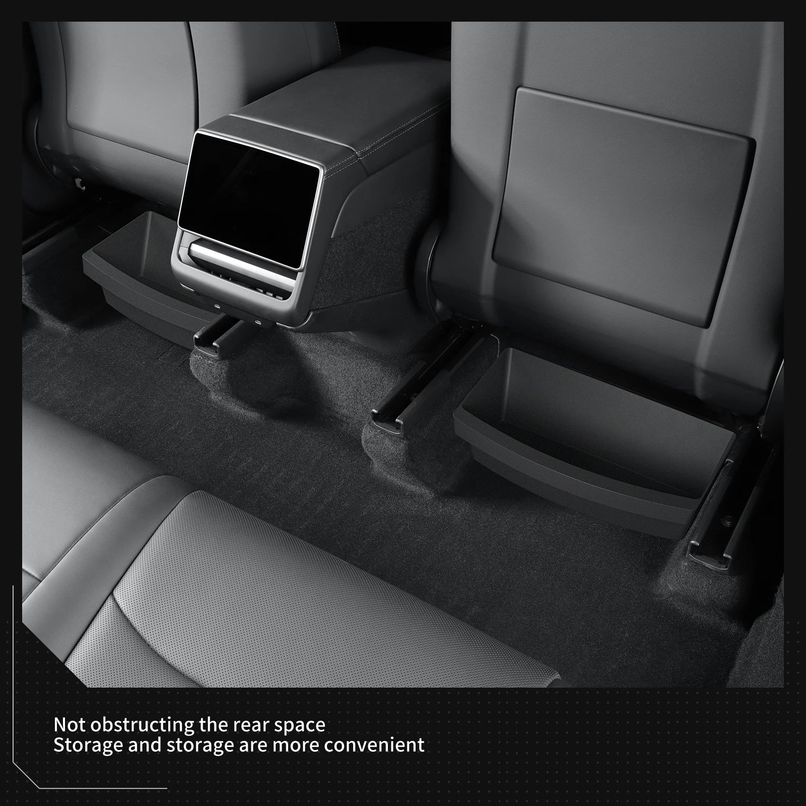 CowLost | for-tesla-model-y-juniper-launch-2025-under-seat-storage-box |14