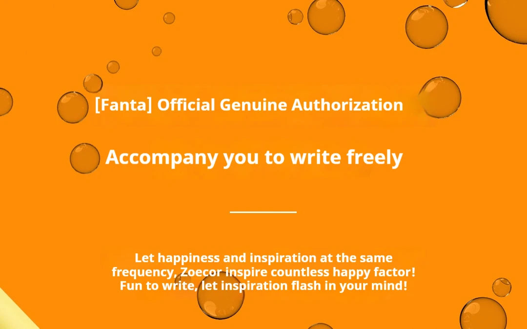 CowLost | product_id-kaco-fanta-collab-sprint-pop-up-0-5mm-black-gel-pen-side-knock-smooth-writing-stationery |8