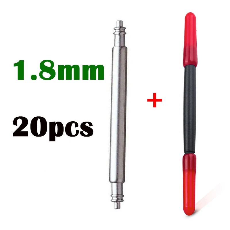 CowLost | product_id-stainless-steel-watch-spring-bars-link-pins-1-8-2-0mm-diameter-15-20pcs-for-16-24mm-straps |11