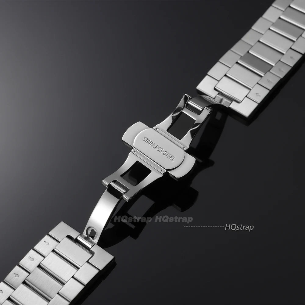 CowLost | product_id-stainless-steel-18mm-20mm-quick-release-watchband-with-butterfly-buckle-and-universal-flat-head-strap |10