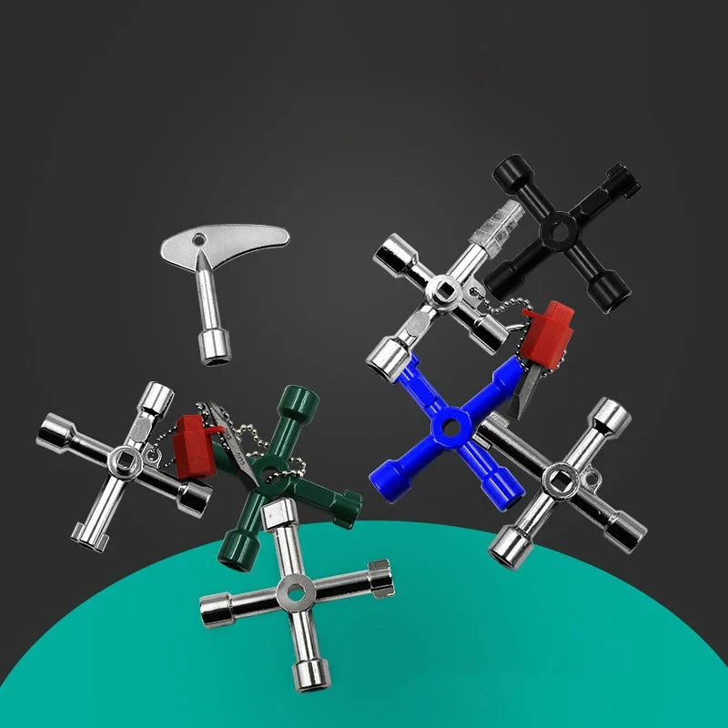 CowLost | product_id-multi-functional-triangular-elevator-key-wrench-valve-tool-portable-hand-tool |6