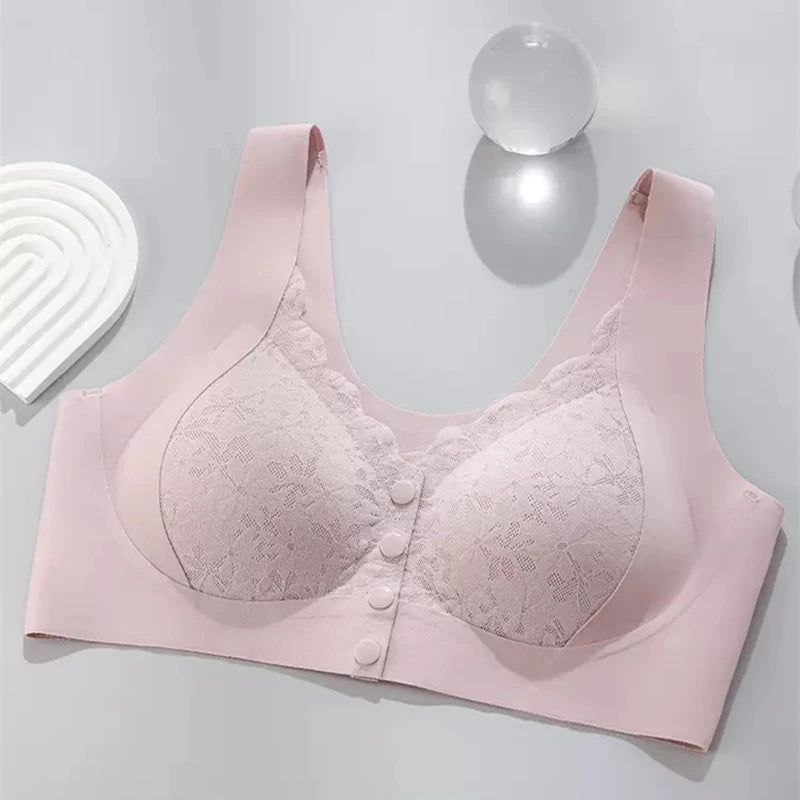 CowLost | product_id-vest-style-front-button-seamless-wire-free-bra-with-adjustable-straps-plus-sizes-for-small-breasts |8