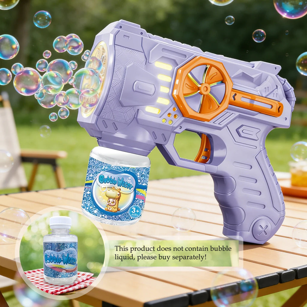 CowLost | product_id-electric-bubble-gun-toy-with-led-light-for-kids-outdoor-summer-game-no-bubble-liquid |4