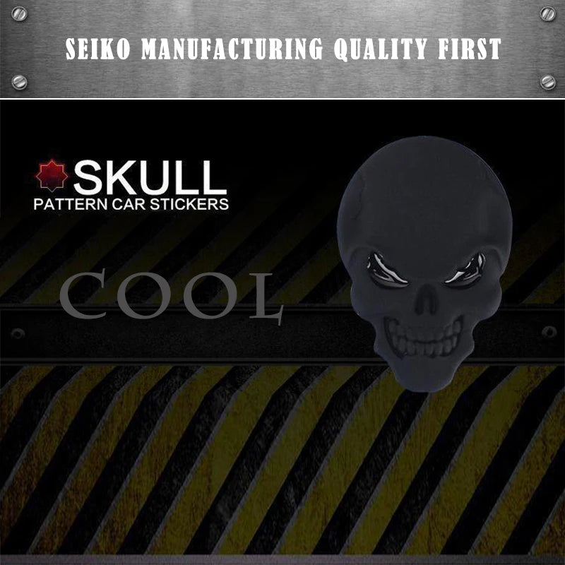 CowLost | product_id-3d-metal-skull-car-decorative-sticker |3