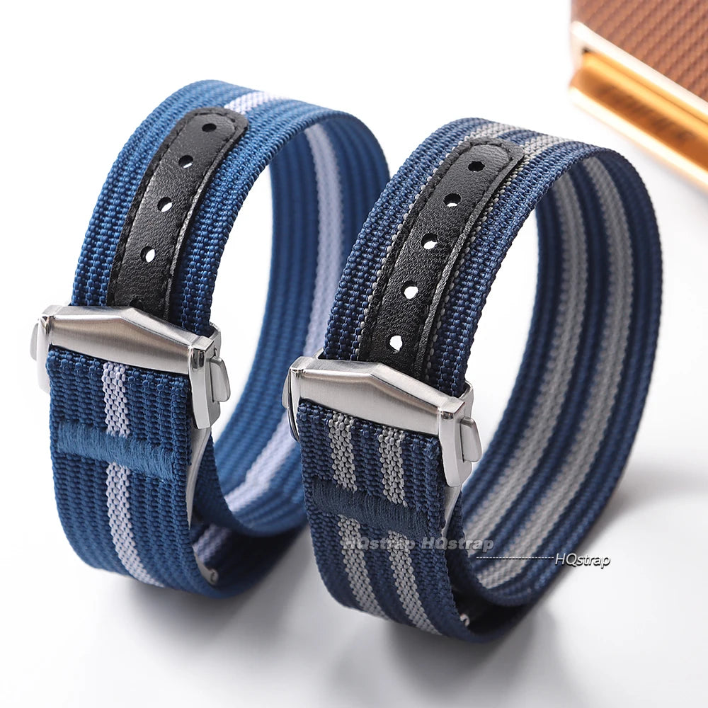 CowLost | product_id-20mm-ribbed-nylon-sport-strap-with-stainless-steel-buckle-for-omega-swatch-moonswatch-replacement |4