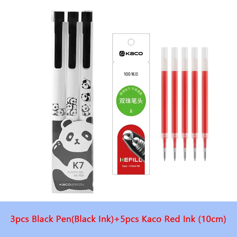 CowLost | product_id-kaco-k7-kawaii-gel-pen-0-5mm-black-ink-cute-cat-design-quick-dry-stationery |12