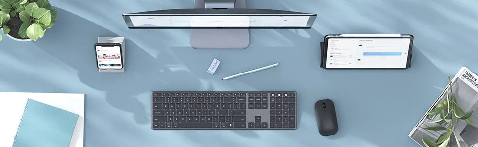 CowLost | wireless-bluetooth-keyboard-and-mouse-combo-multi-device-rechargeable-slim-keyboard-and-mouse-for-win-8-10-macbook-pro-air-ipad |10
