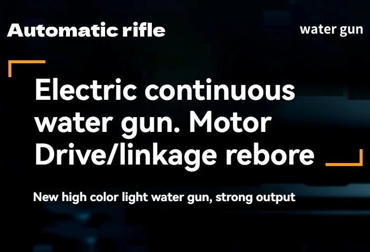 CowLost | product_id-mk3-large-capacity-electric-water-gun-toy-with-lights-fully-automatic-for-outdoor-summer-camping-and-gatherings |6