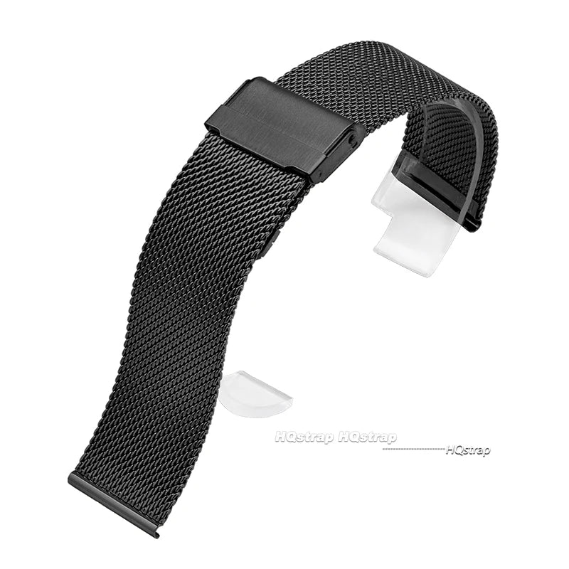 Milanese Mesh Stainless Steel Watchband 0.6mm 8-24mm Universal Strap for DW