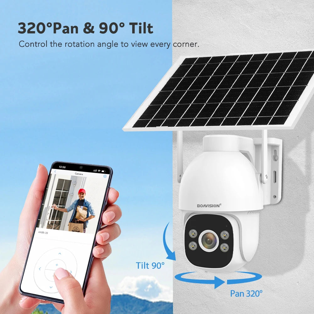 CowLost | aov-4g-solar-camera-outdoor-3mp-humanoid-detection-7-24h-recording-full-color-night-vision-built-in-battery-security-camera |3