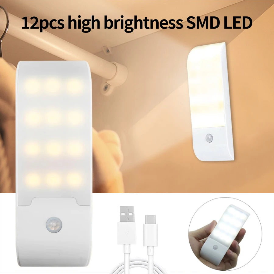 CowLost | product_id-12led-rechargeable-motion-sensor-night-light-with-magnetic-base-for-cabinets-hallways-bedrooms-kitchens-stairs |1