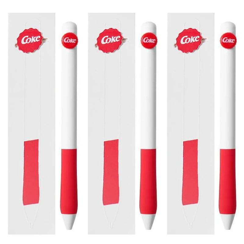 CowLost | product_id-kaco-coca-cola-co-branded-0-5mm-black-gel-pen-quick-drying-for-students-exams |21