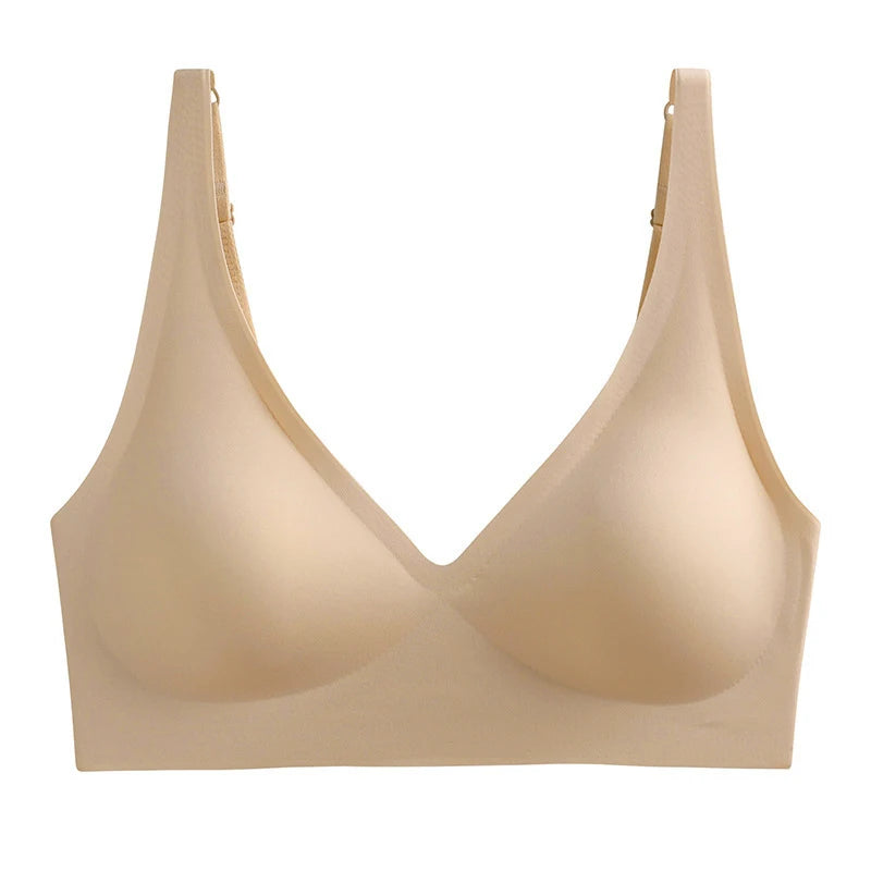 CowLost | product_id-seamless-wireless-push-up-v-neck-bra-with-removable-pads-s-3xl |9