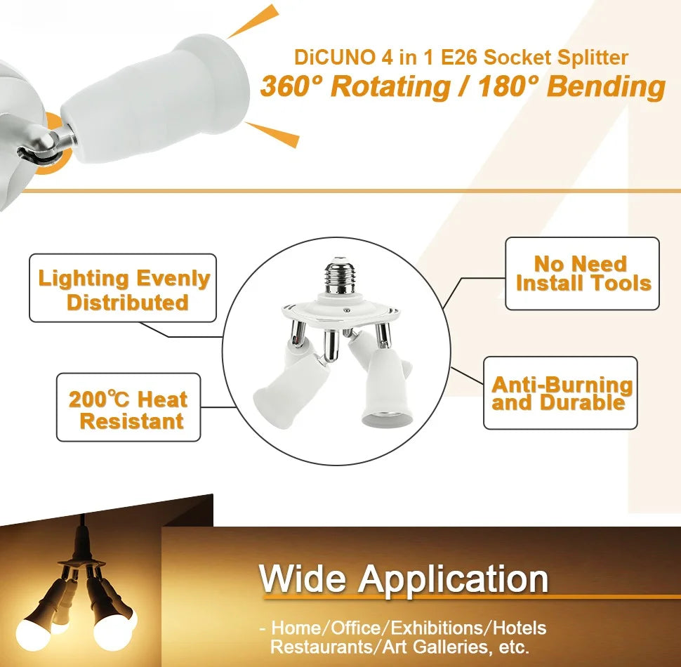 CowLost | product_id-e27-lamp-socket-splitter-adapter-1-to-2-3-4-holders |6