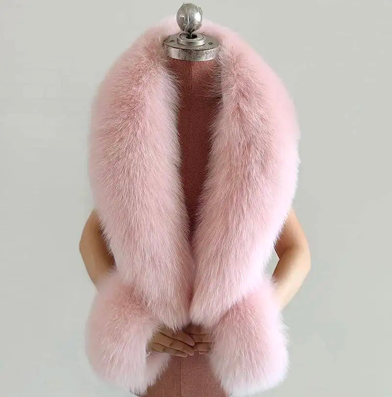 CowLost | winter-natural-fox-fur-scarf-and-cuff-set |55
