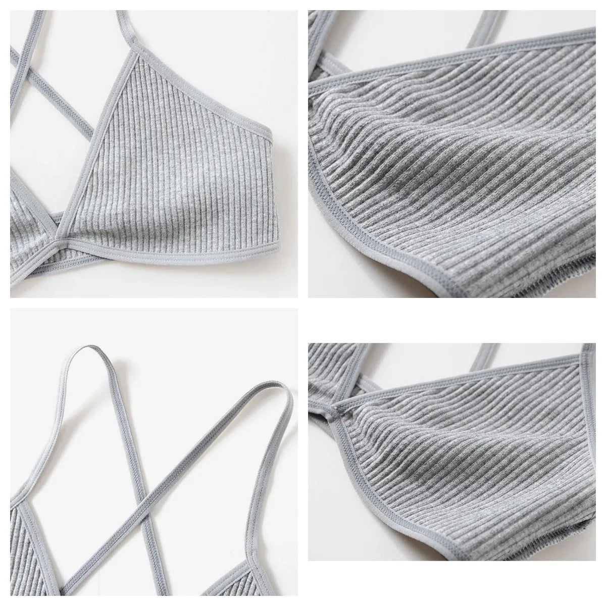 CowLost | product_id-wireless-v-neck-push-up-bra-1-3-cup-breathable-no-pads-s-l |5
