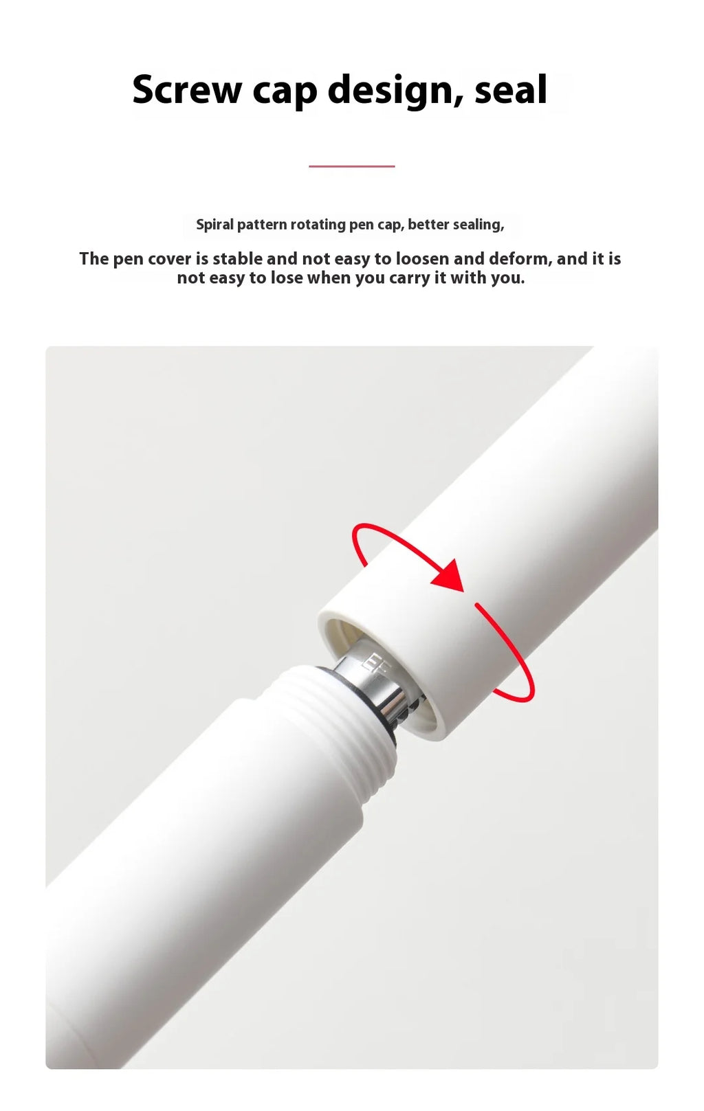 CowLost | product_id-kaco-first-love-fountain-pen-rotating-cap-ef-fine-nib-pocket-size-black-white-smooth-writing-calligraphy-gift |13