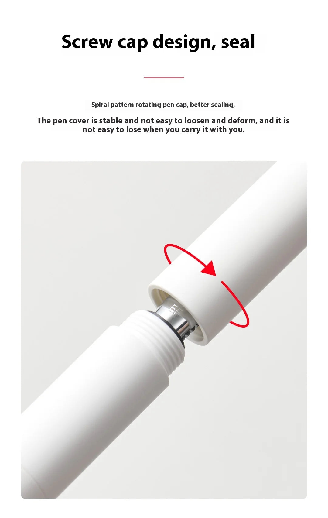 CowLost | product_id-kaco-first-love-fountain-pen-rotating-cap-ef-fine-nib-pocket-size-black-white-smooth-writing-calligraphy-gift |13