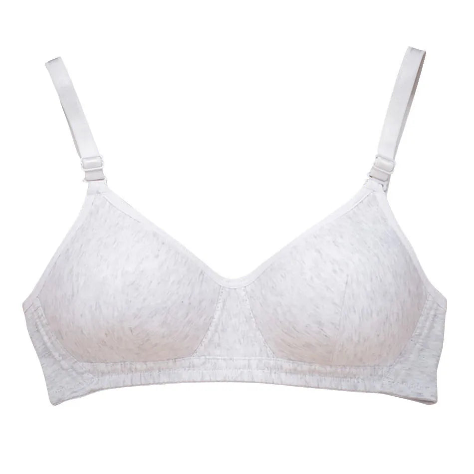 CowLost | product_id-girls-wireless-training-bra-with-detachable-straps-soft-solid-color-teens-bralette |24