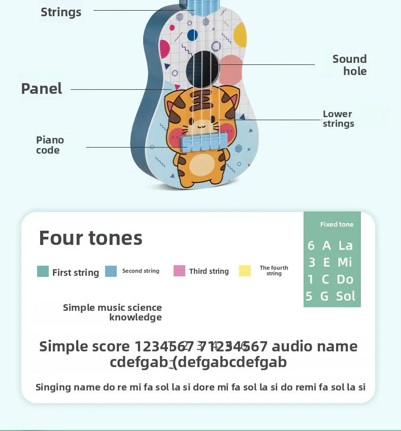 CowLost | product_id-childrens-mini-simulated-guitar-toy-for-beginners-music-instrument-birthday-gift-for-boys-and-girls |9