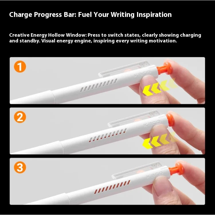 CowLost | product_id-kaco-on-zero-0-5mm-black-retractable-refillable-gel-pen-smooth-writing |5