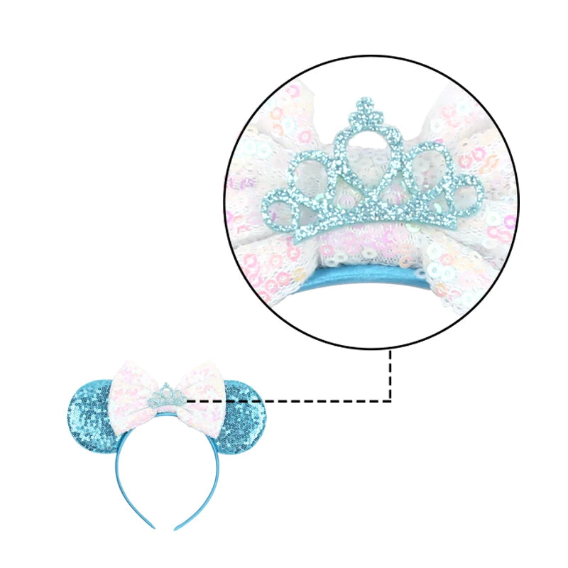 CowLost | disney-mickey-glitter-crown-hairband-for-girls |10