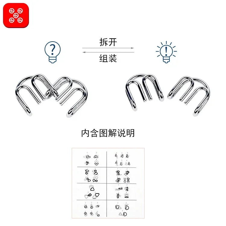 CowLost | product_id-8-piece-metal-montessori-wire-brain-teaser-puzzle-set-for-kids-adults-educational-game |12
