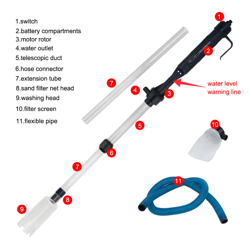 CowLost | product_id-electric-aquarium-water-change-pump-and-gravel-vacuum-cleaner-tool |2