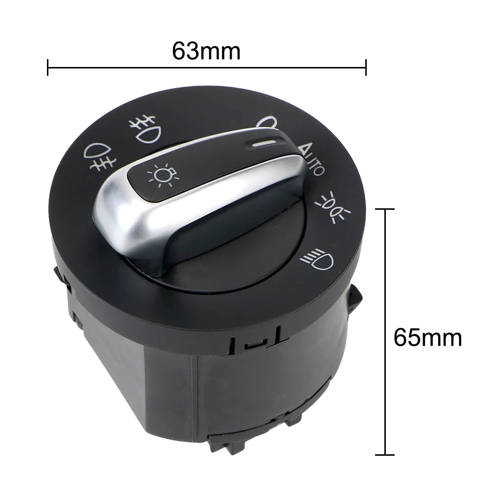 CowLost | product_id-5nd941431b-chrome-fog-headlight-switch-knob-for-golf-jetta-mk5-mk6-gti-passat-b6-b7-cc-touran-tiguan |11