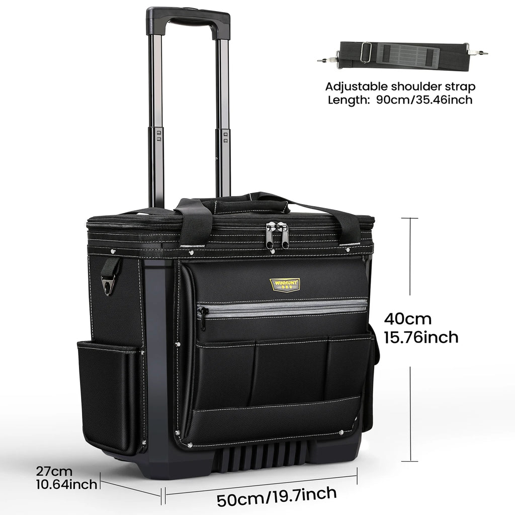 CowLost | product_id-winhunt-oxford-fabric-rolling-tool-bag-with-telescoping-handle-for-electrician-tool-organization |13