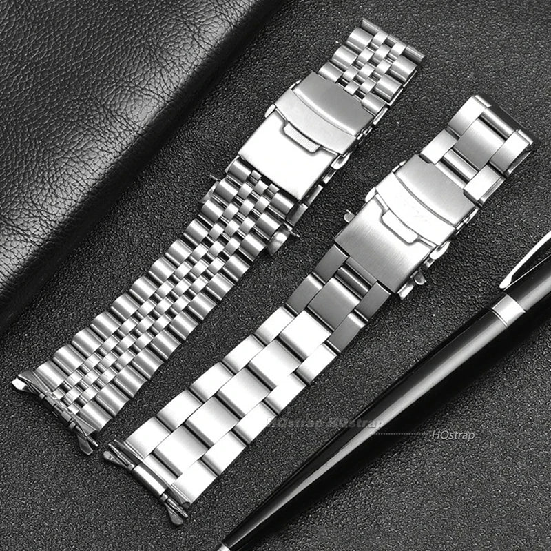 CowLost | bracelets-product_id-stainless-steel-bracelet-for-seiko-luxury-curved-end-oyster-20mm-22mm-watchband-wristband-jubilee-accessory |10