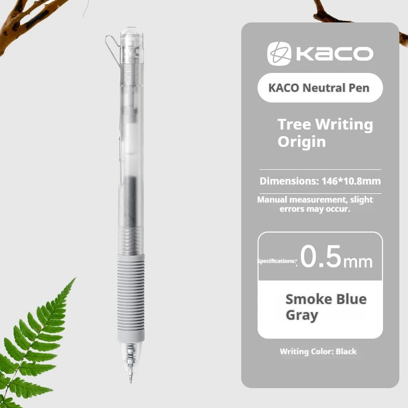 CowLost | product_id-kaco-k1-0-5mm-black-gel-pen-with-soft-grip-and-transparent-barrel-for-smooth-writing |32