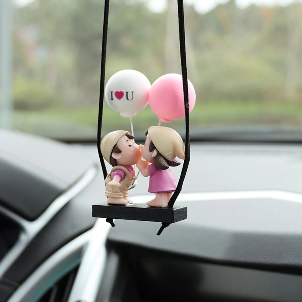 CowLost | gin-product_id-kiss-boys-and-girls-balloon-car-rearview-mirror-pendant-ornament |6