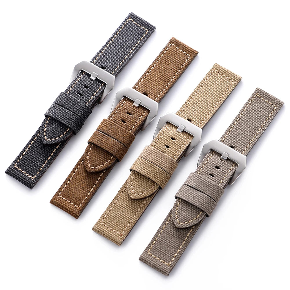 CowLost | product_id-20mm-24mm-canvas-nylon-leather-watchband-for-panerai-universal-sport-wrist-strap-men-women |1