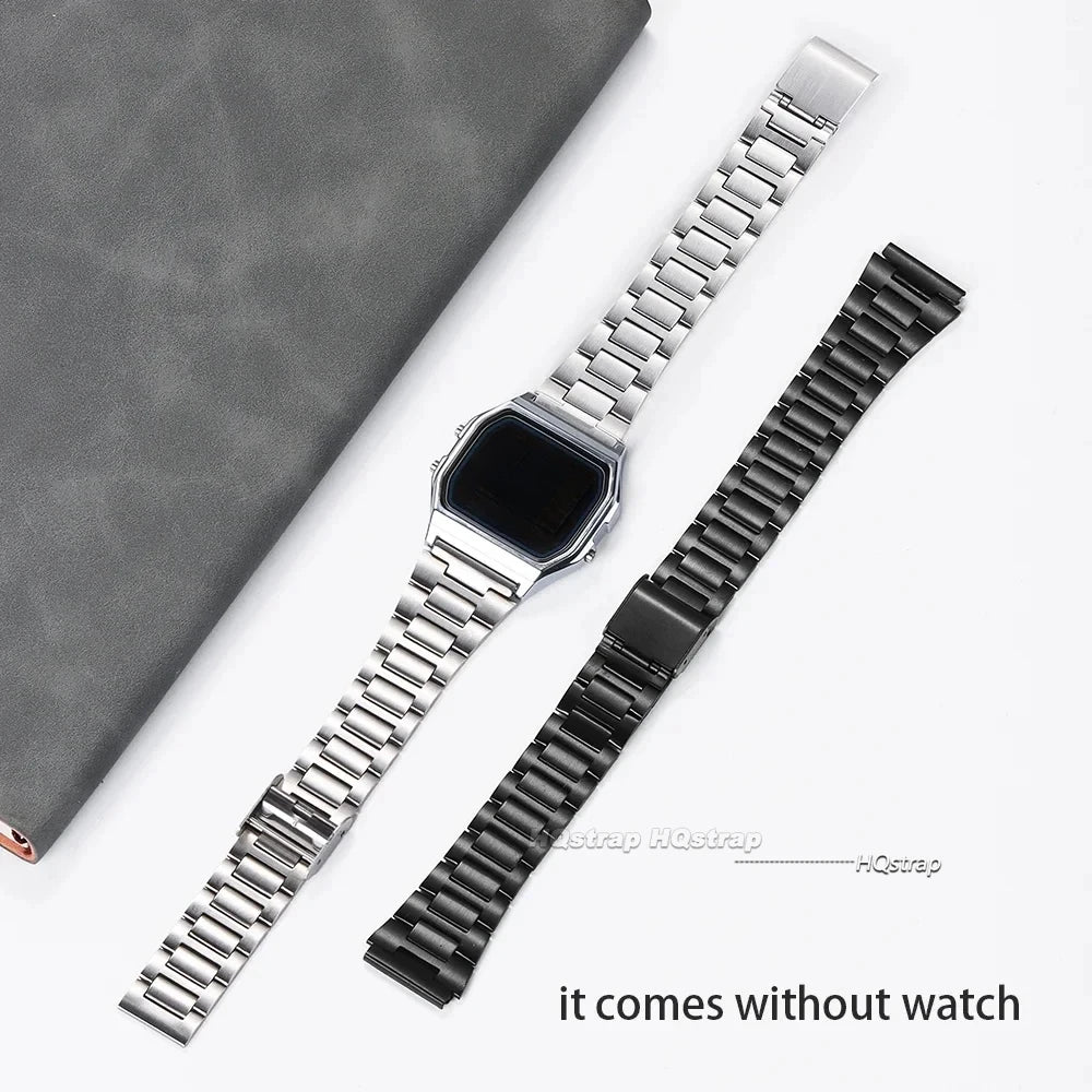 CowLost | product_id-stainless-steel-18mm-watchband-for-casio-f108-f-91w-a158w-a168-f105-ae1300-ae1200-vintage-metal-wrist-strap |9