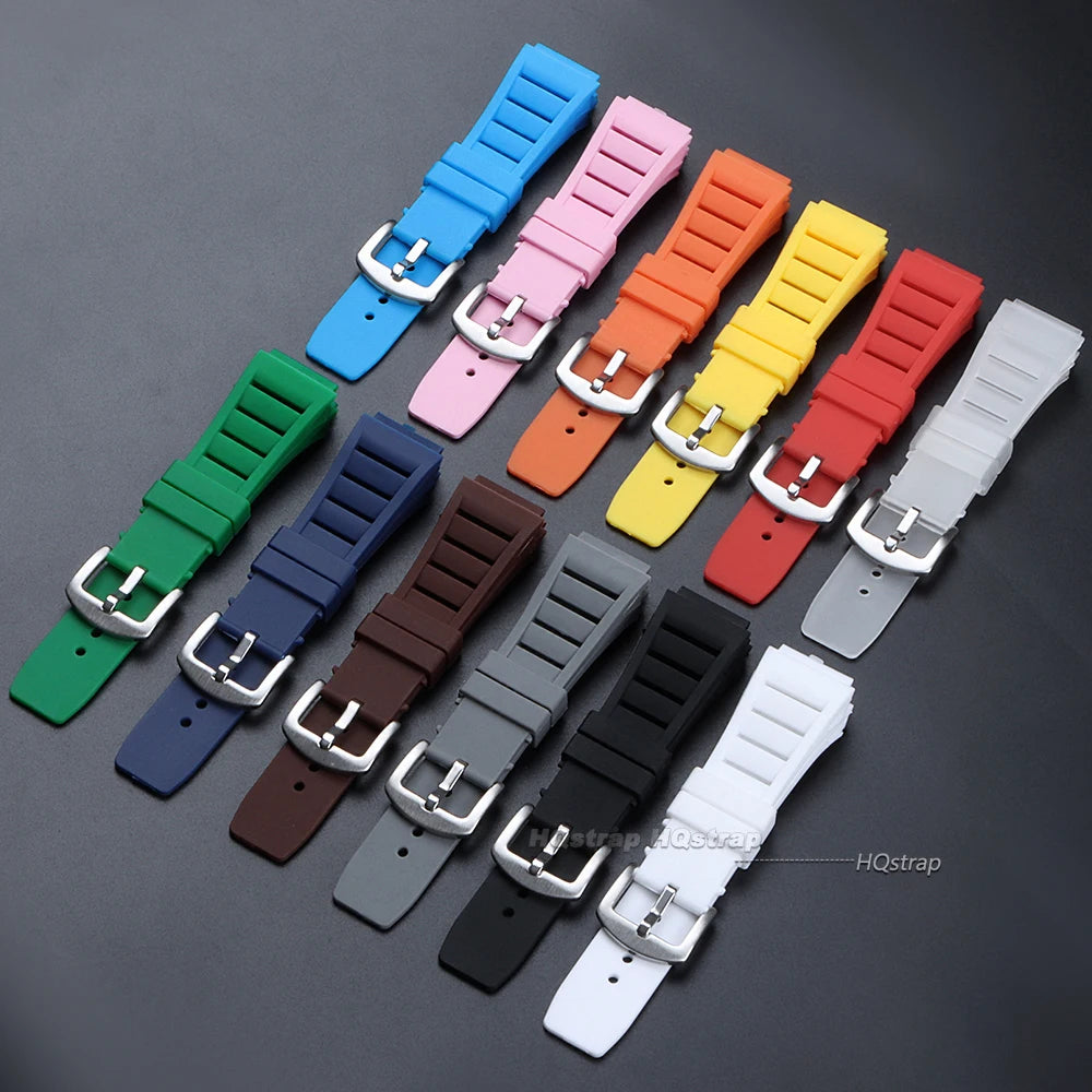CowLost | bracelets-product_id-silicone-replacement-watch-strap-for-richard-mille-rm011-17mmx21mm-sport-wristband-unisex |3