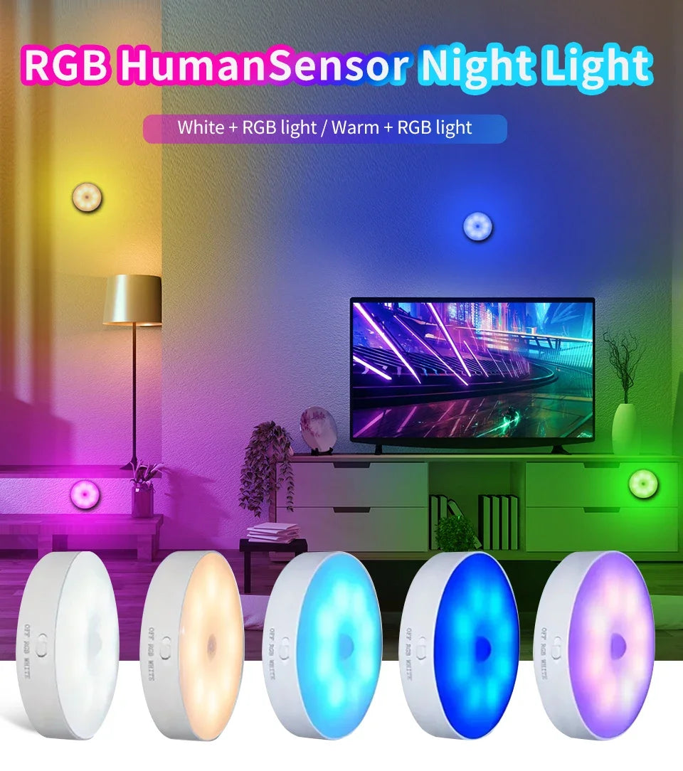 CowLost | product_id-ggbee-usb-rechargeable-led-motion-sensor-night-light-with-switch-magnetic-rgb-warm-white-wall-lamp |13