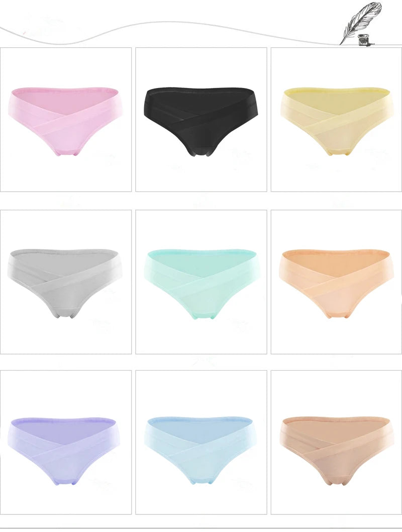 CowLost | low-waist-maternity-panties-for-pregnancy-womens-premama-underwear-comfortable-maternity-clothing-essential-pregnancy-clothes |1