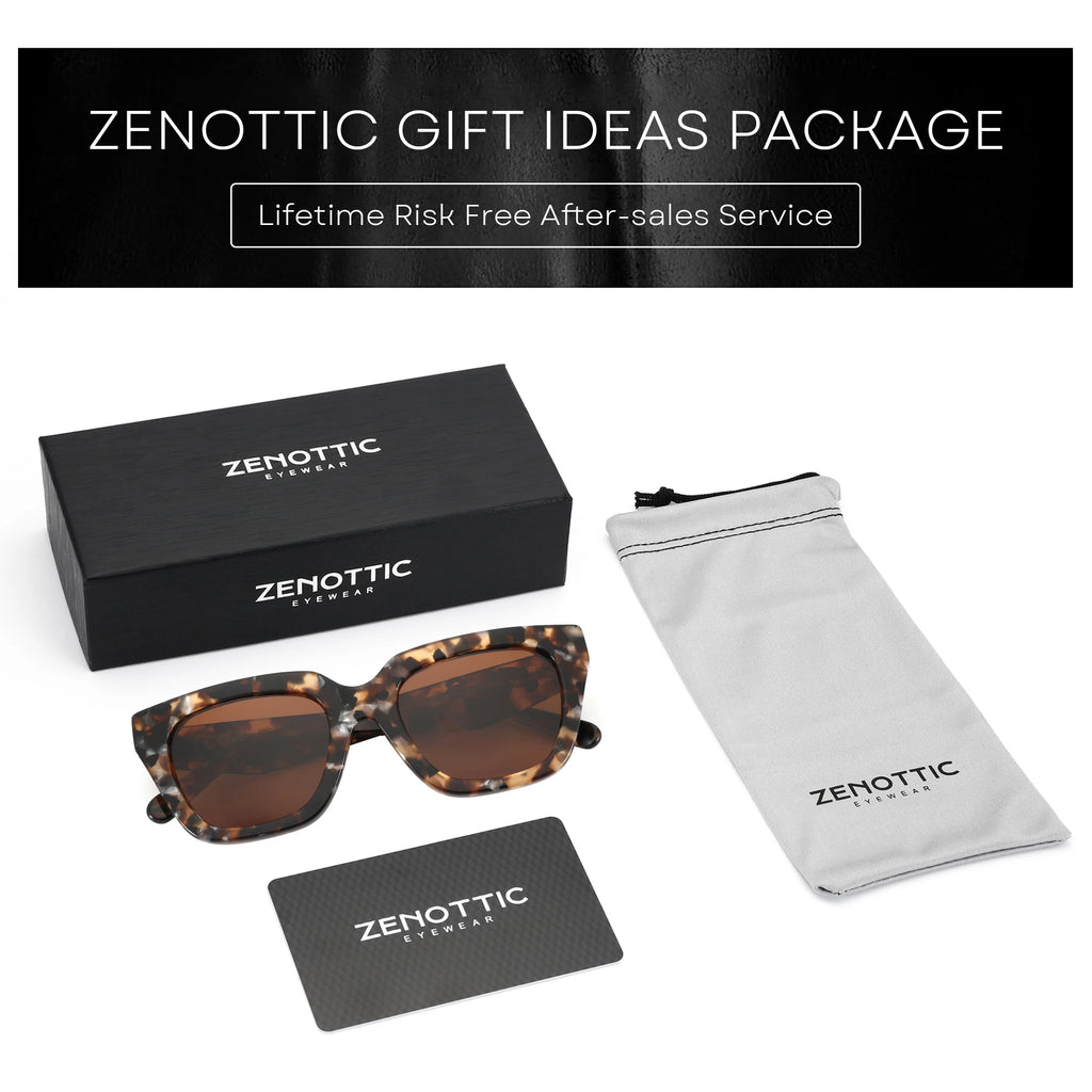 CowLost | zenottic-womens-fashion-sunglasses-polarized-uv-protection-square-acetate |6