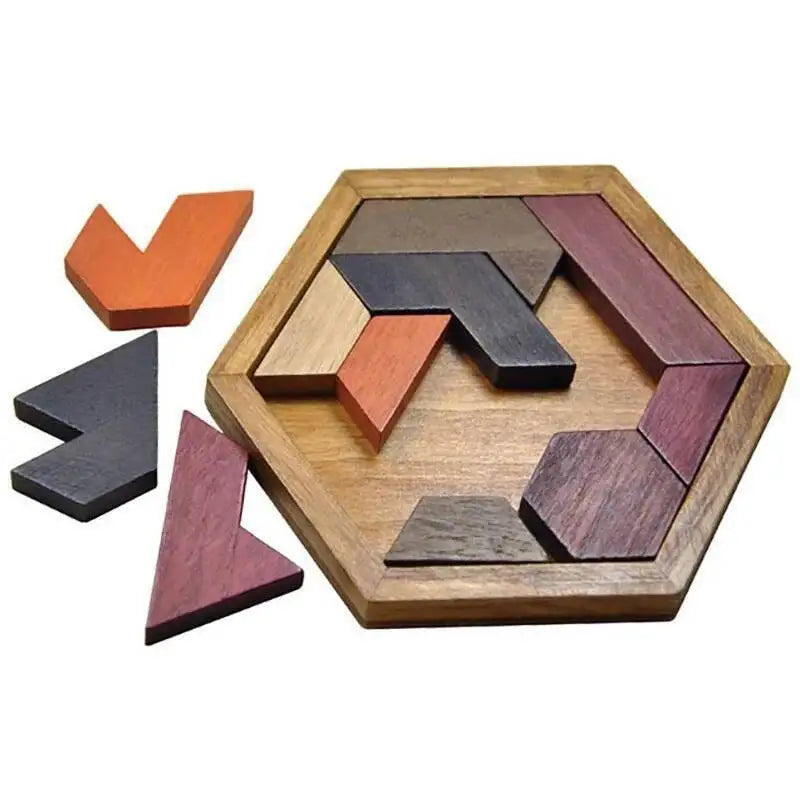 CowLost | fencing-barriers-montessori-wooden-geometric-shape-intelligence-puzzle-toy |8