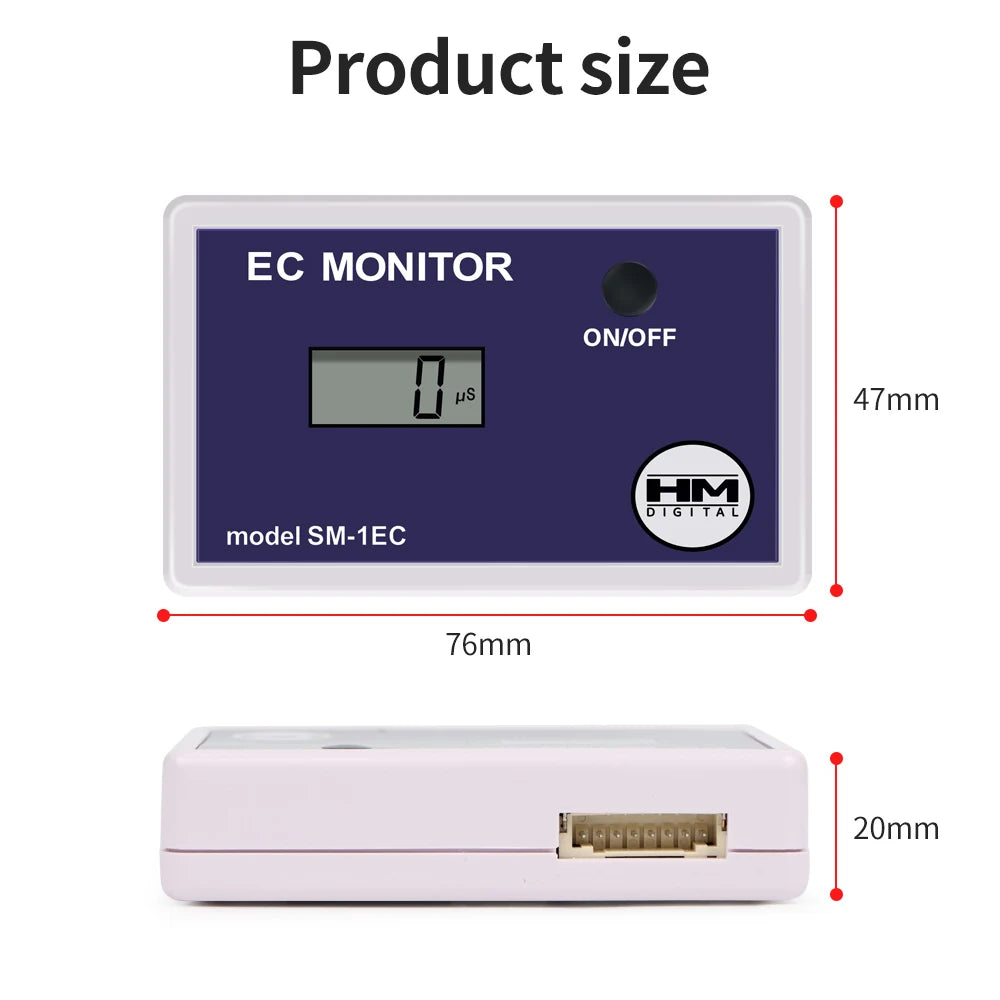 HM Digital Online Water Quality Tester LCD TDS/EC Meter PPM Detection for Pool Laboratory