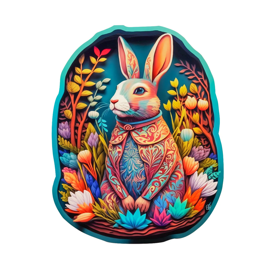 CowLost | product_id-colorful-wooden-rabbit-puzzle-toy-irregular-animal-shape-stress-relief-gift |1