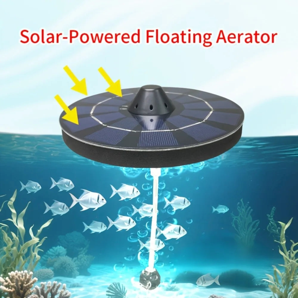 CowLost | product_id-2-5w-solar-floating-pond-air-pump-oxygenator-for-aquarium-fish-tank |2